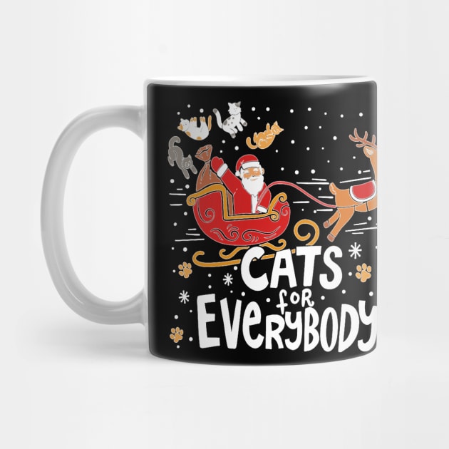 Cats For Everybody Santa Kitties Merry Christmas Costume by Peter Smith